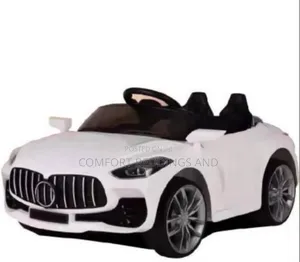 Rechargeable Luxury Toy Car With Remote White