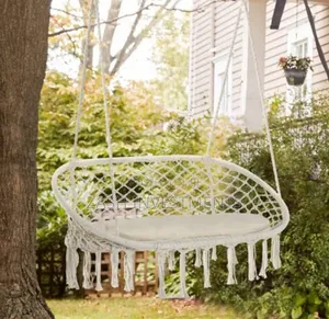 Photo - Drevy Hammock Chair Hanging Swing Bench