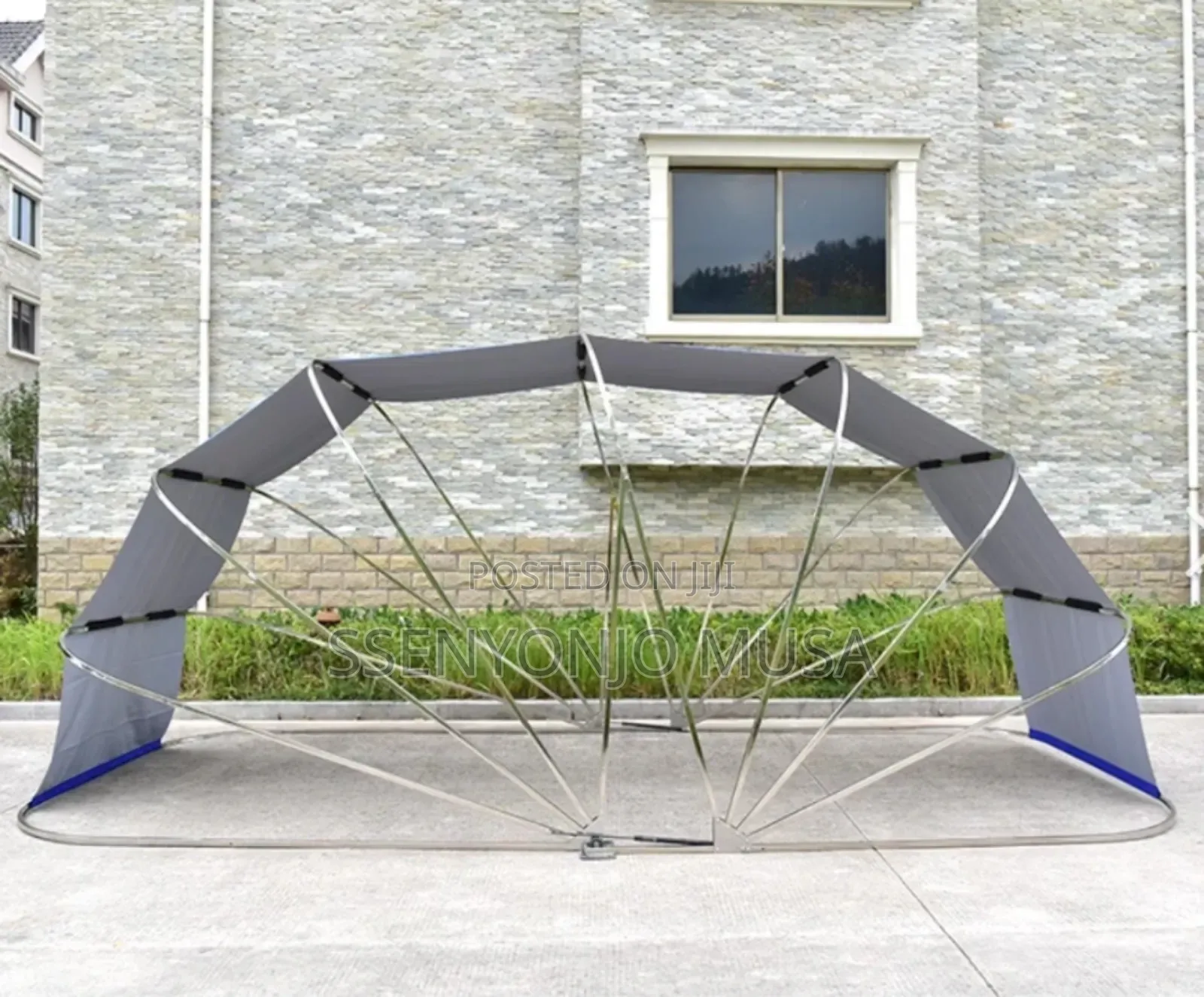 Heavy Duty Carport - Stainless Steel Frame, Foldable