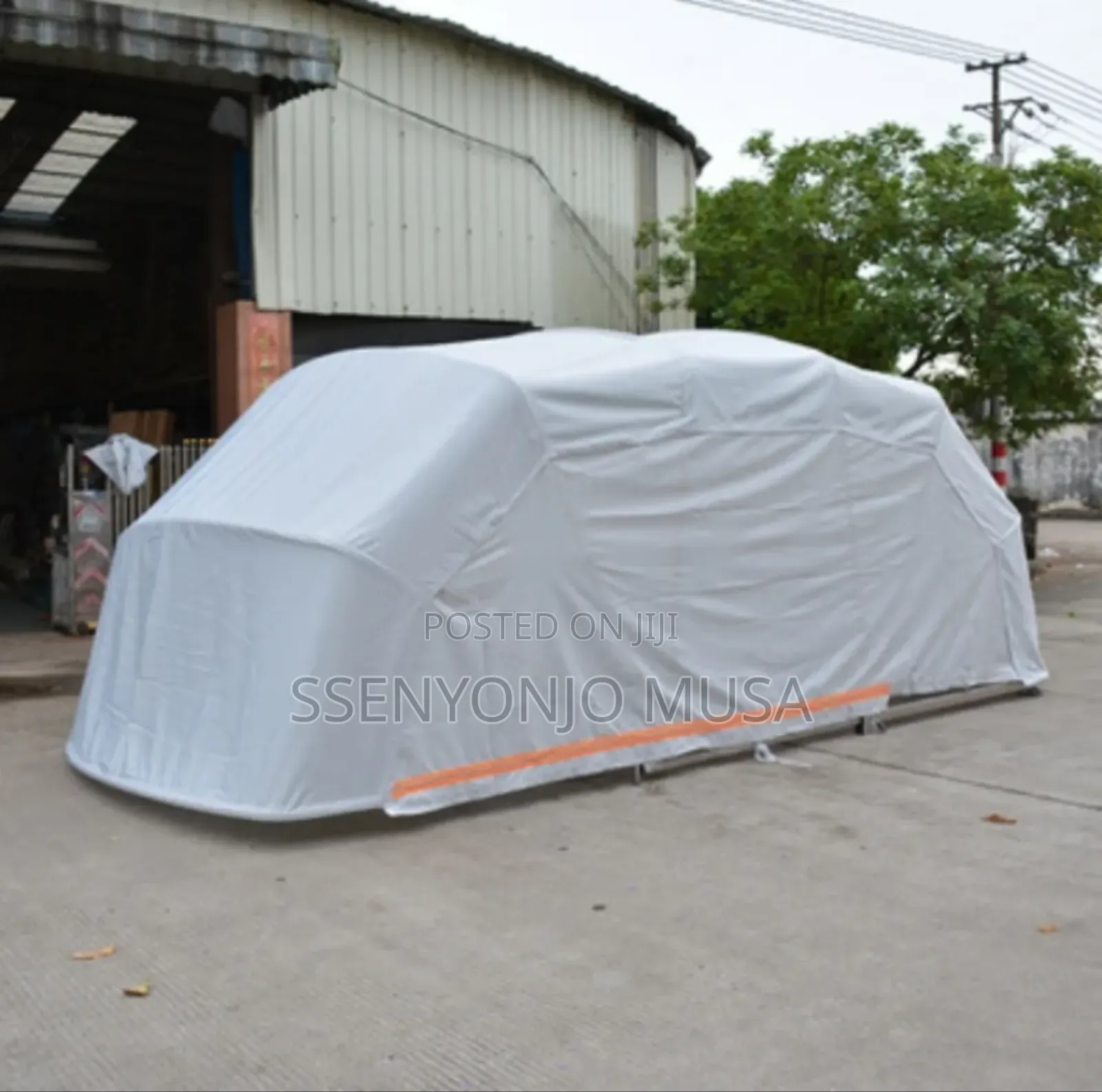 Heavy Duty Carport - Stainless Steel Frame, Foldable