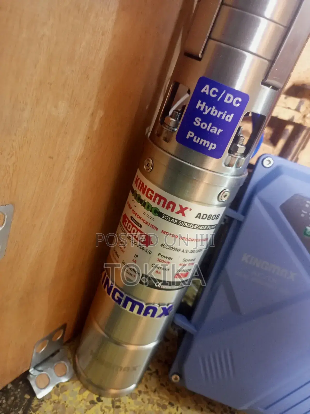Ac/ Dc Hybrid Submersible Water Pump 300 Meters (960 Feet)