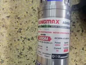 Ac/ Dc Hybrid Submersible Water Pump 300 Meters (960 Feet)