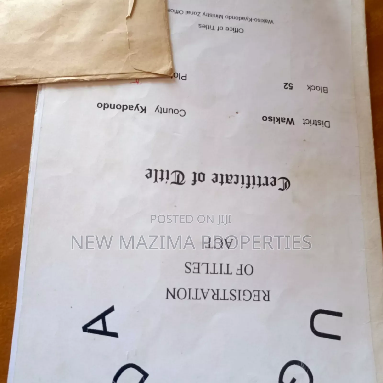 6 Decimals on Forcedsale Inheart of Matuga Kavule With Title