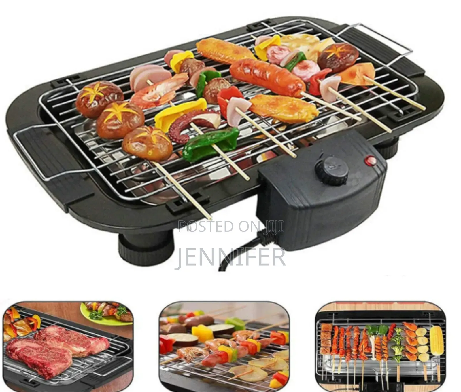 Non-Stick Electric Barbecue Grill