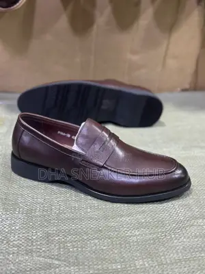 Office Shoes/Formal Shoes Leather Brown Smooth Low Sole