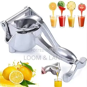 Silver Aluminium Hand Press Juicer