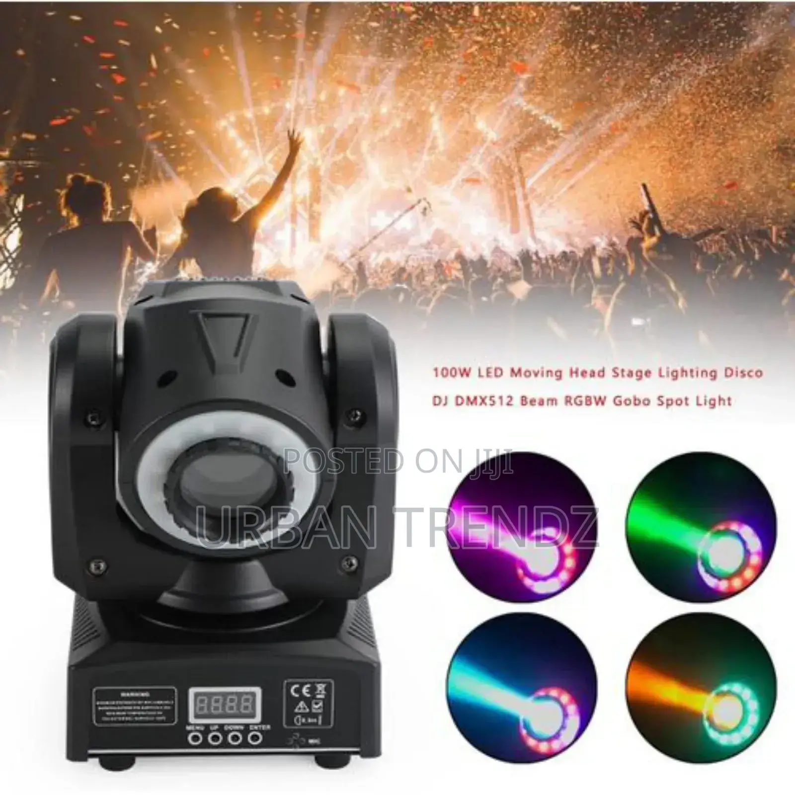 30w Led Moving Headstage Lighting Disco Dj Dmx512 Beam RGBW