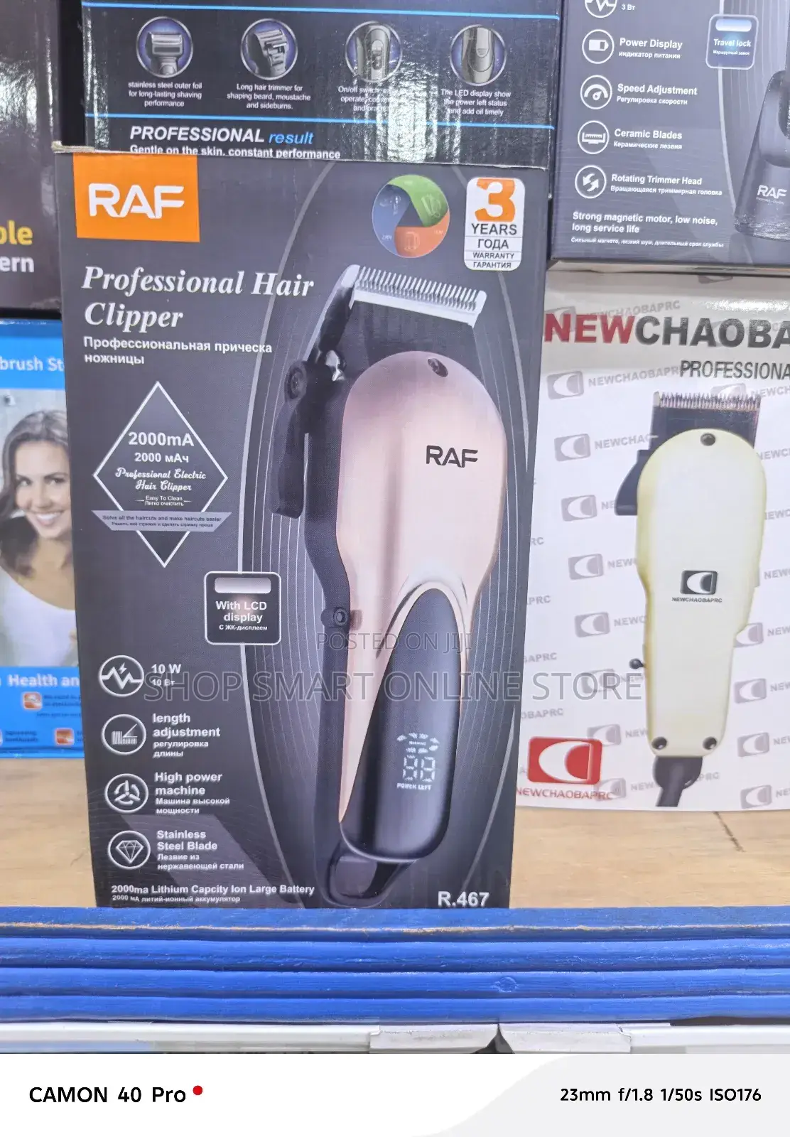 Raf Professional Hair Cliper Machine