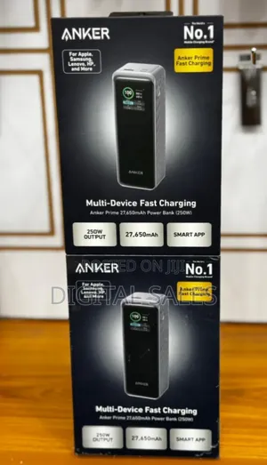 Anker Prime Power Bank, 27,650mah 3-Port 250w Power Bank