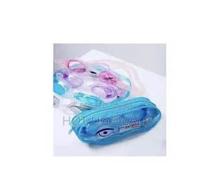 Unisex Kid's Swimming Goggles ( 4 - 17 Years)- Purple