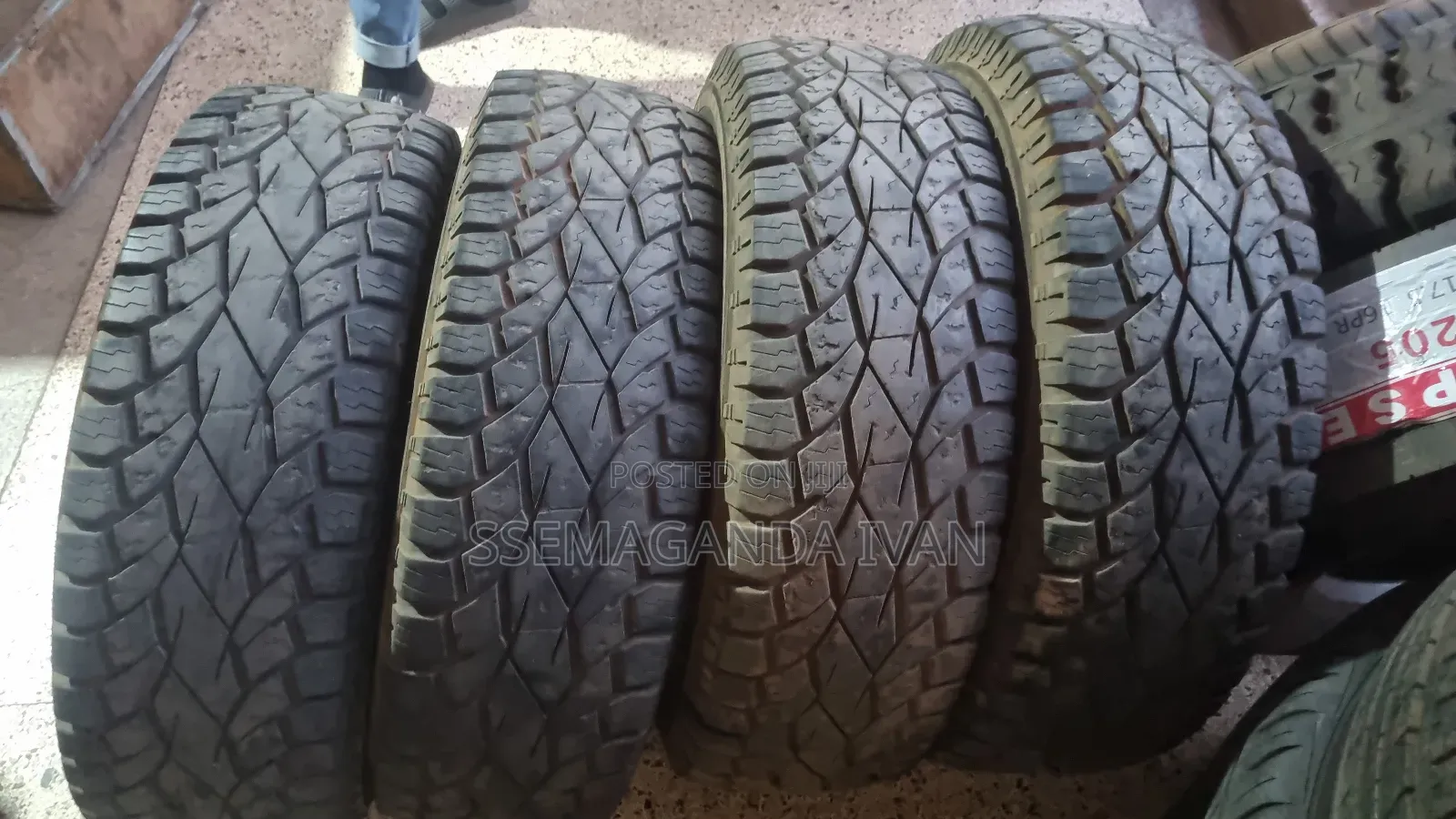 31x10.5r15 a/T Ecoplus Foreign Used