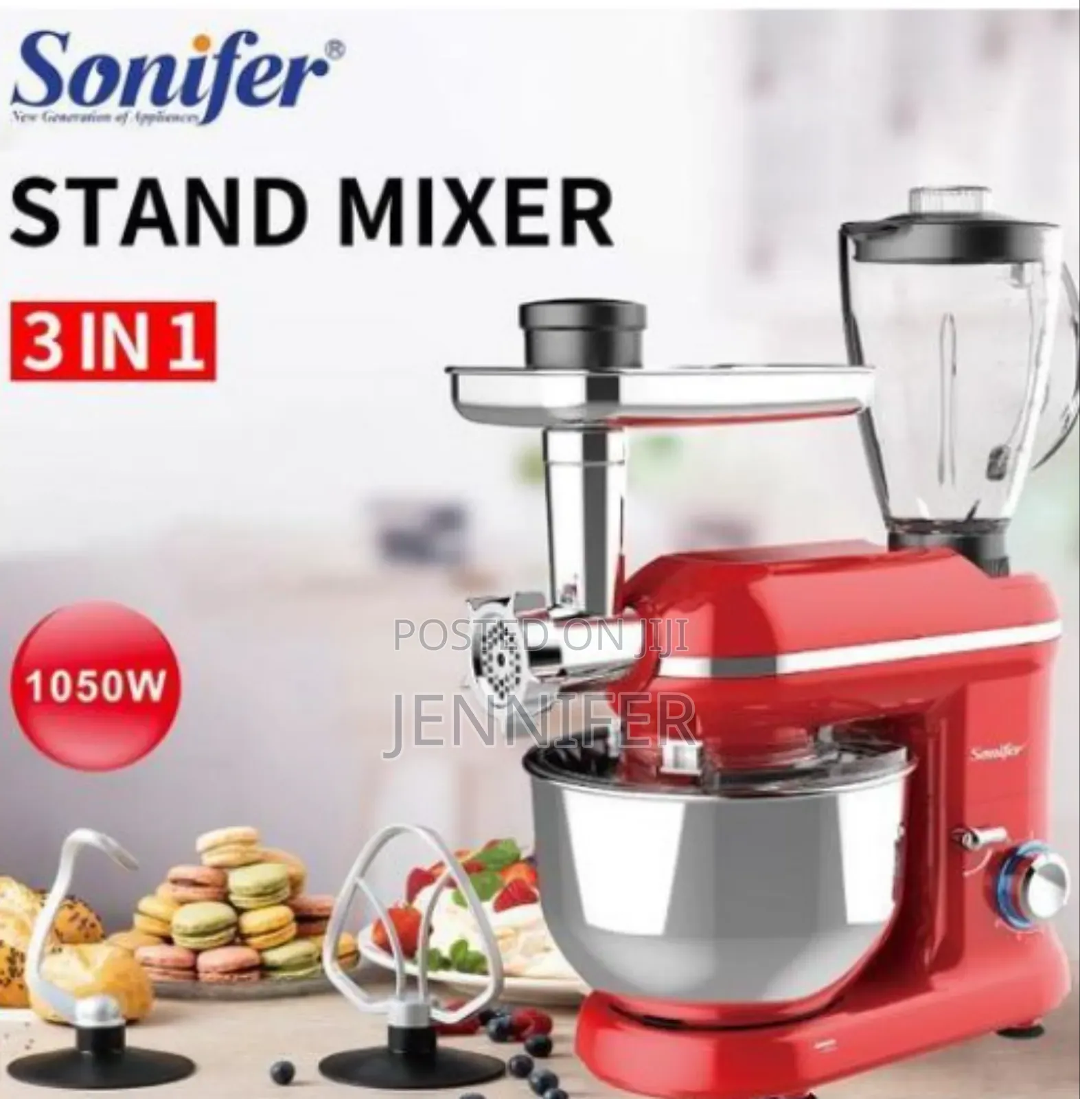 3 in 1 Sonifer Stand Mixer