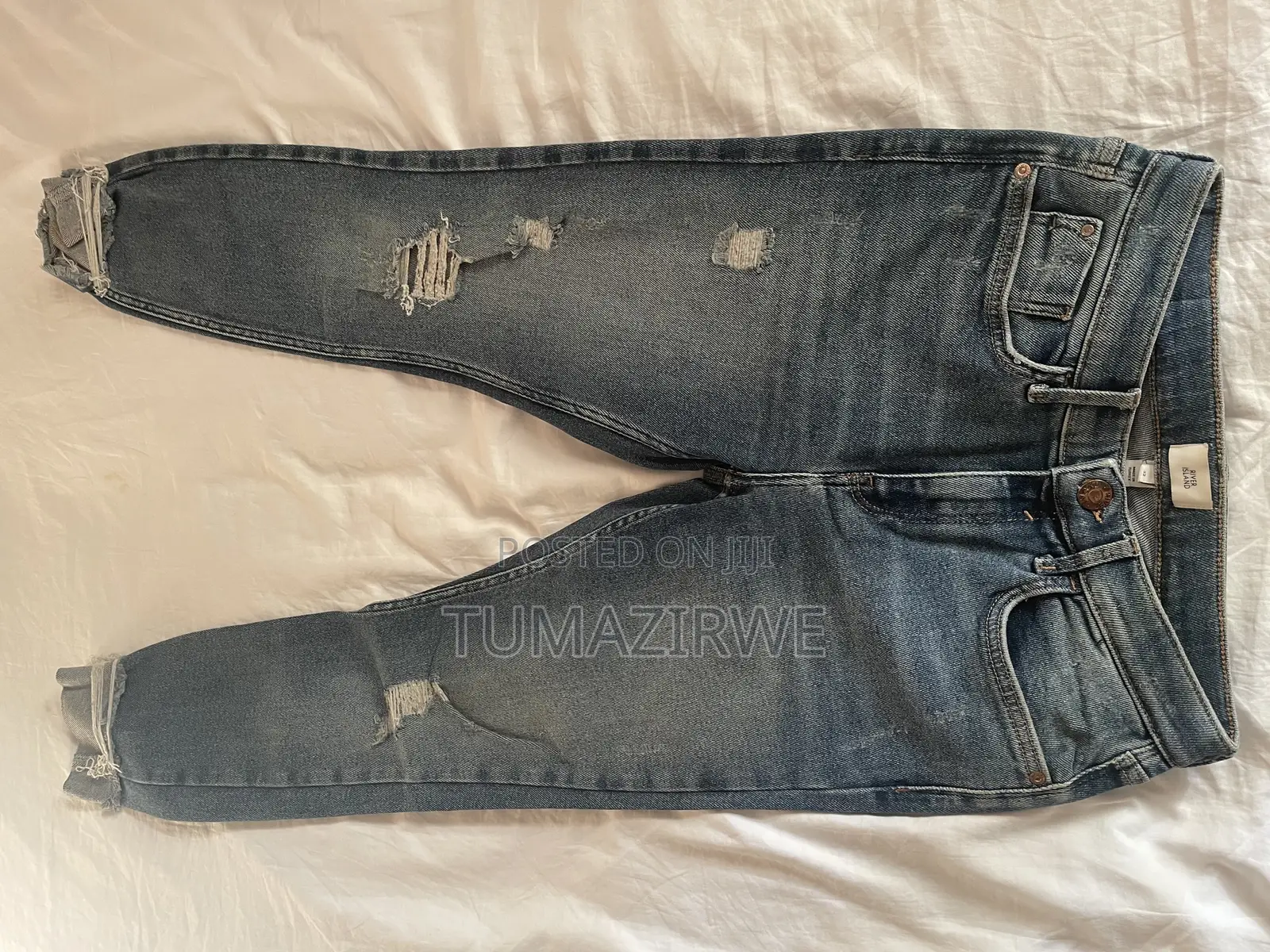Original River Island Ripped Women Jeans