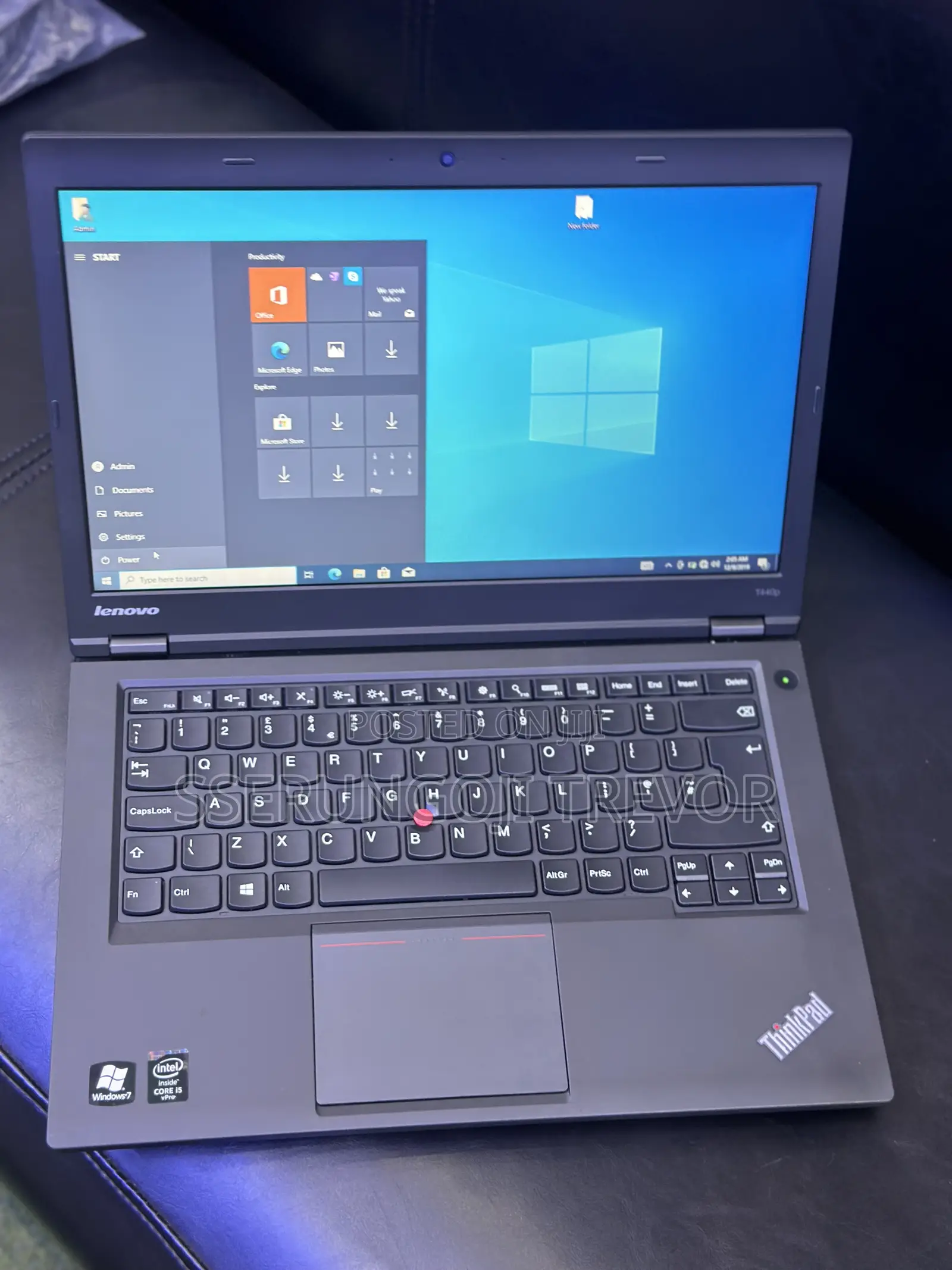 Laptop Lenovo ThinkPad T440s 8GB Intel Core I3 HDD+SSD 500GB