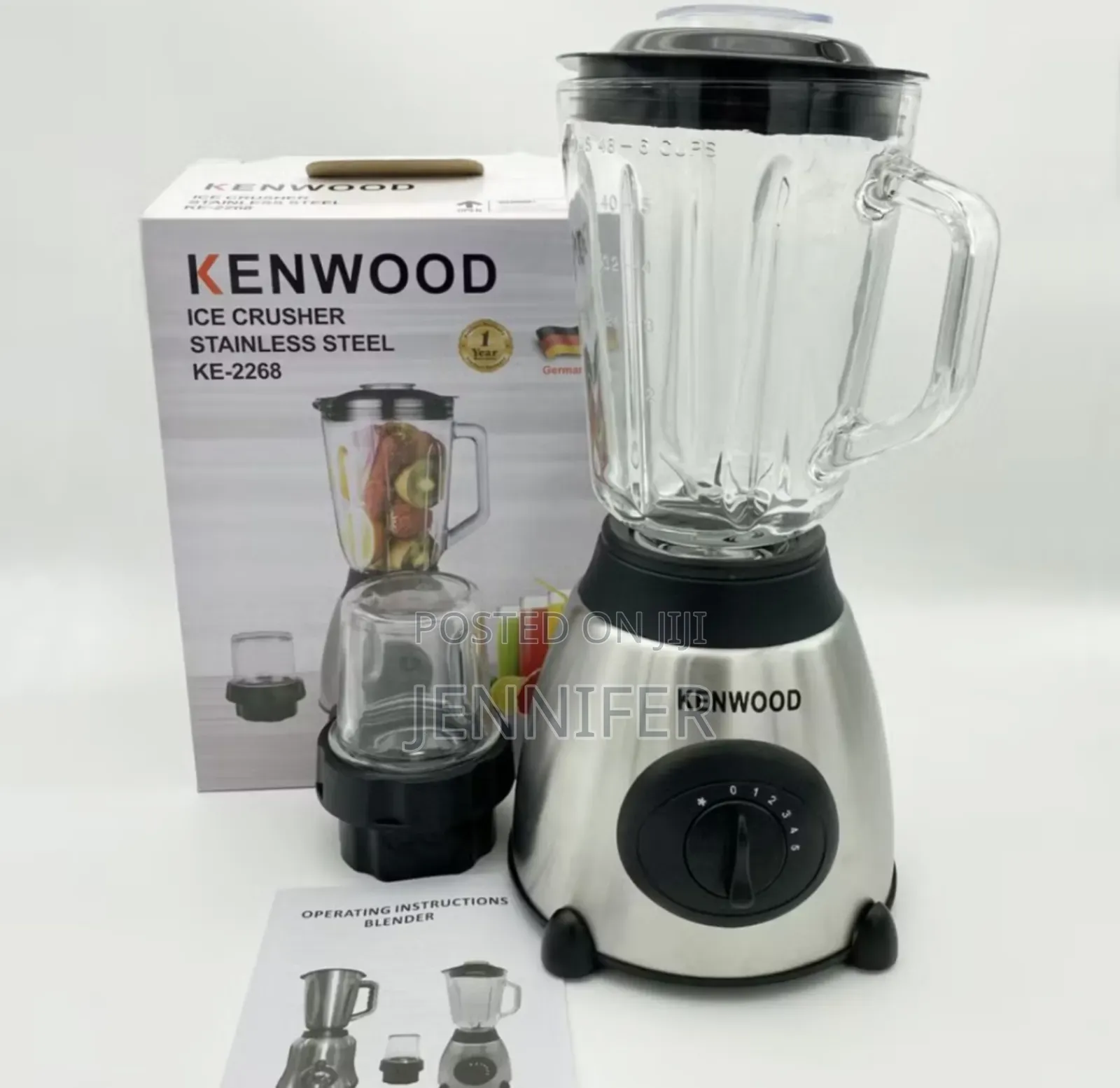 Kenwood 2in1 Ice Crusher Blender