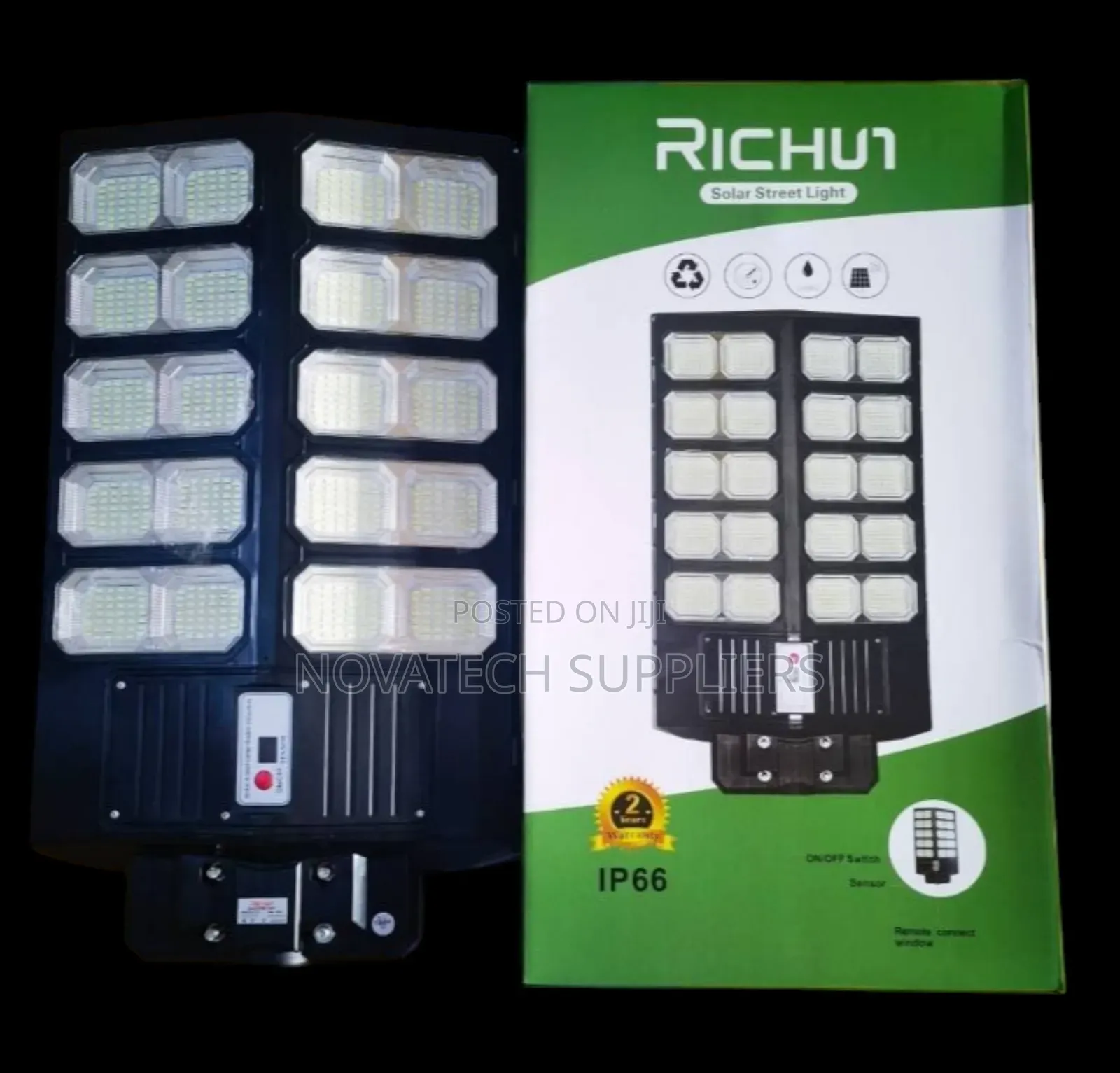1500w Richur Solar Street Lights/ Inbuilt Lithium Battery