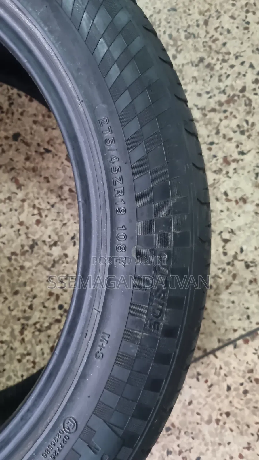 275/45r19 108y Radah Tyres Foreign Used