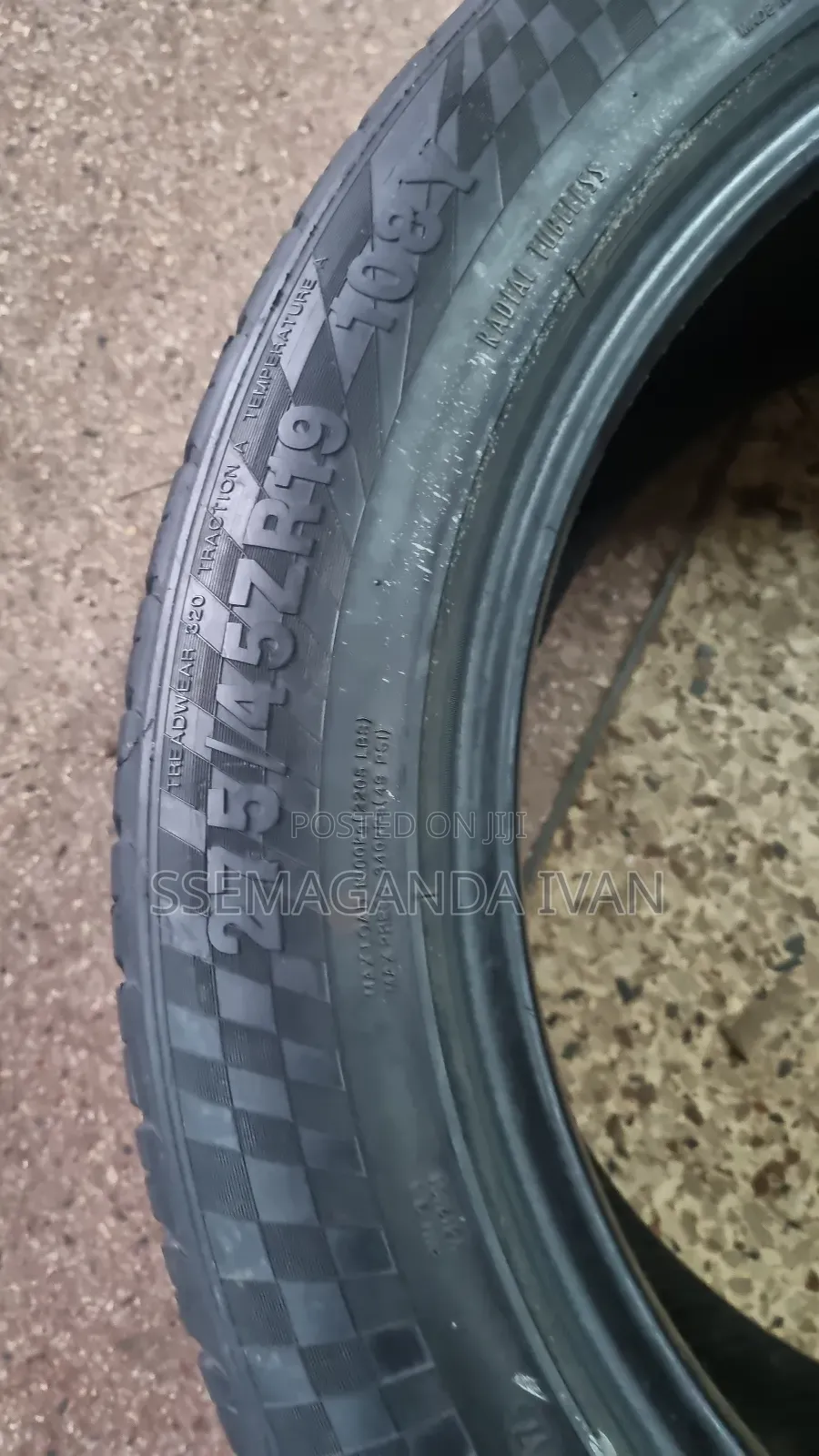 275/45r19 108y Radah Tyres Foreign Used