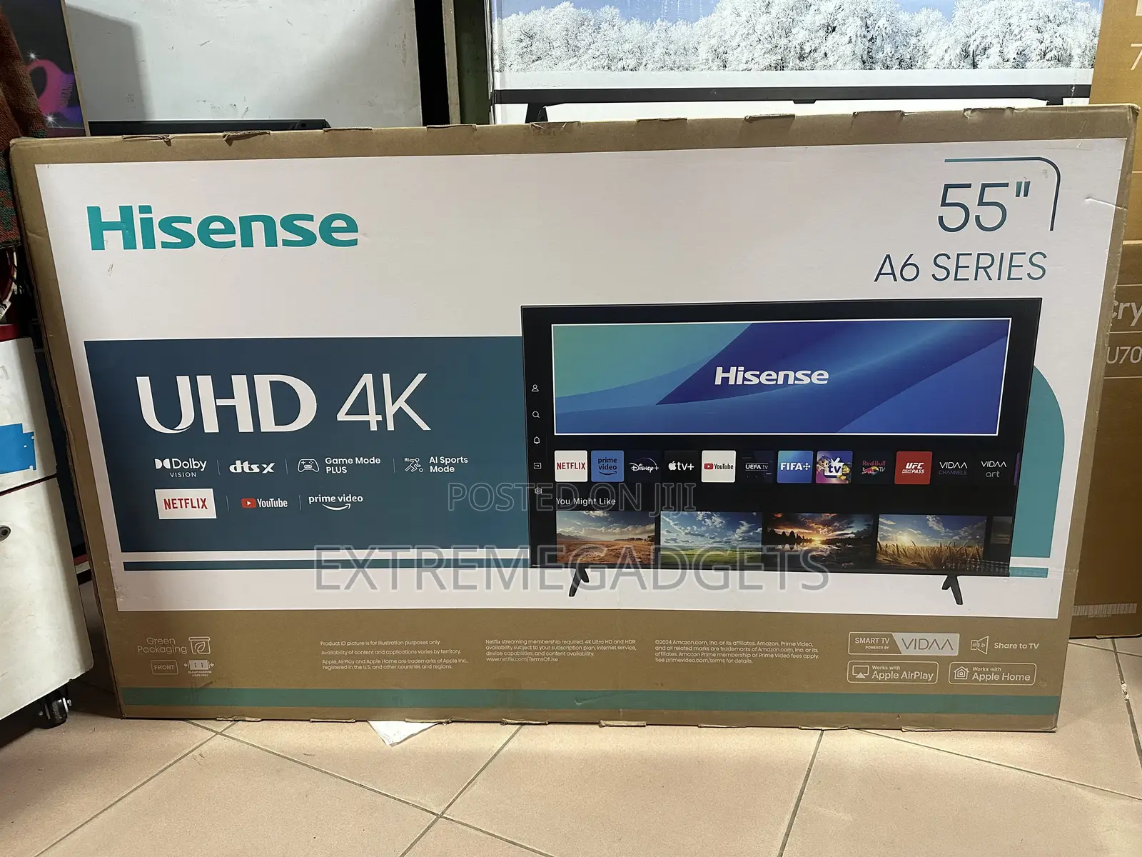 Hisense 55” 6series Uhdk .