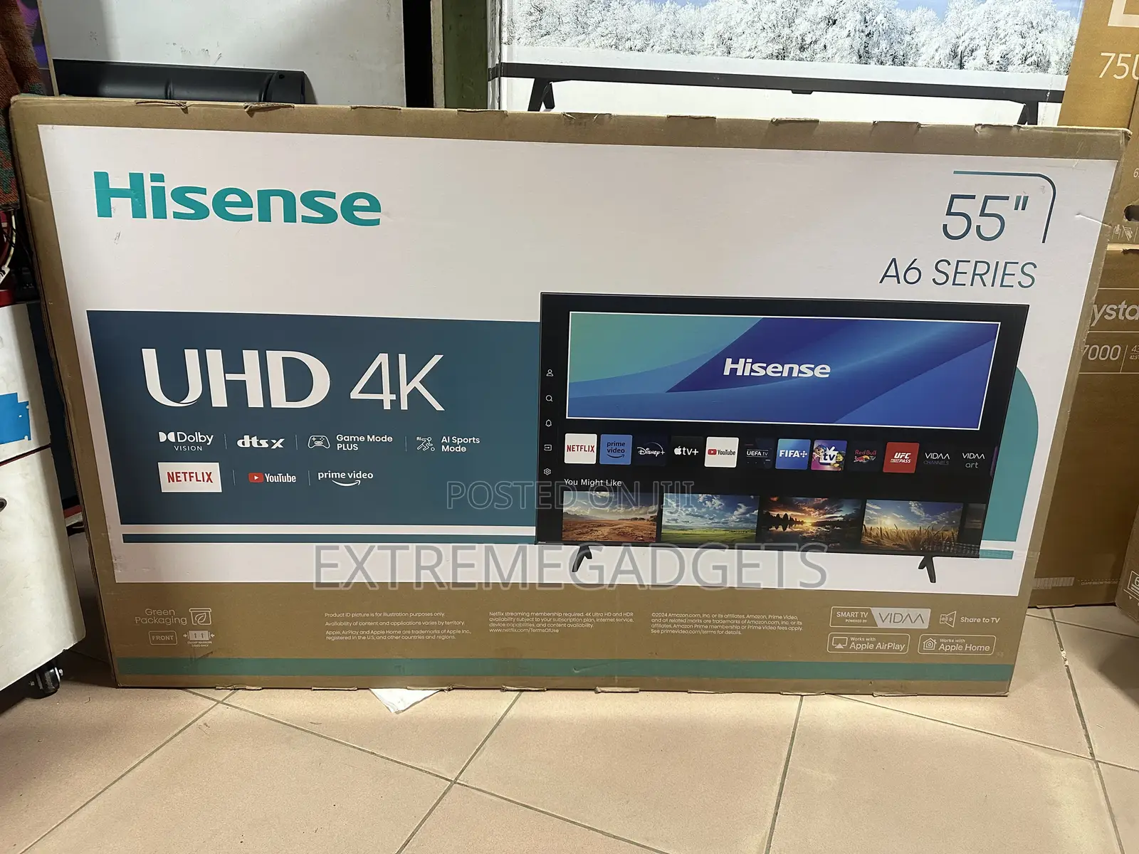 Hisense 55” 6series Uhdk .