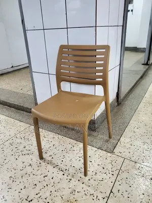 Imported Armless Brown Plastic Chairs Plastic Chairs