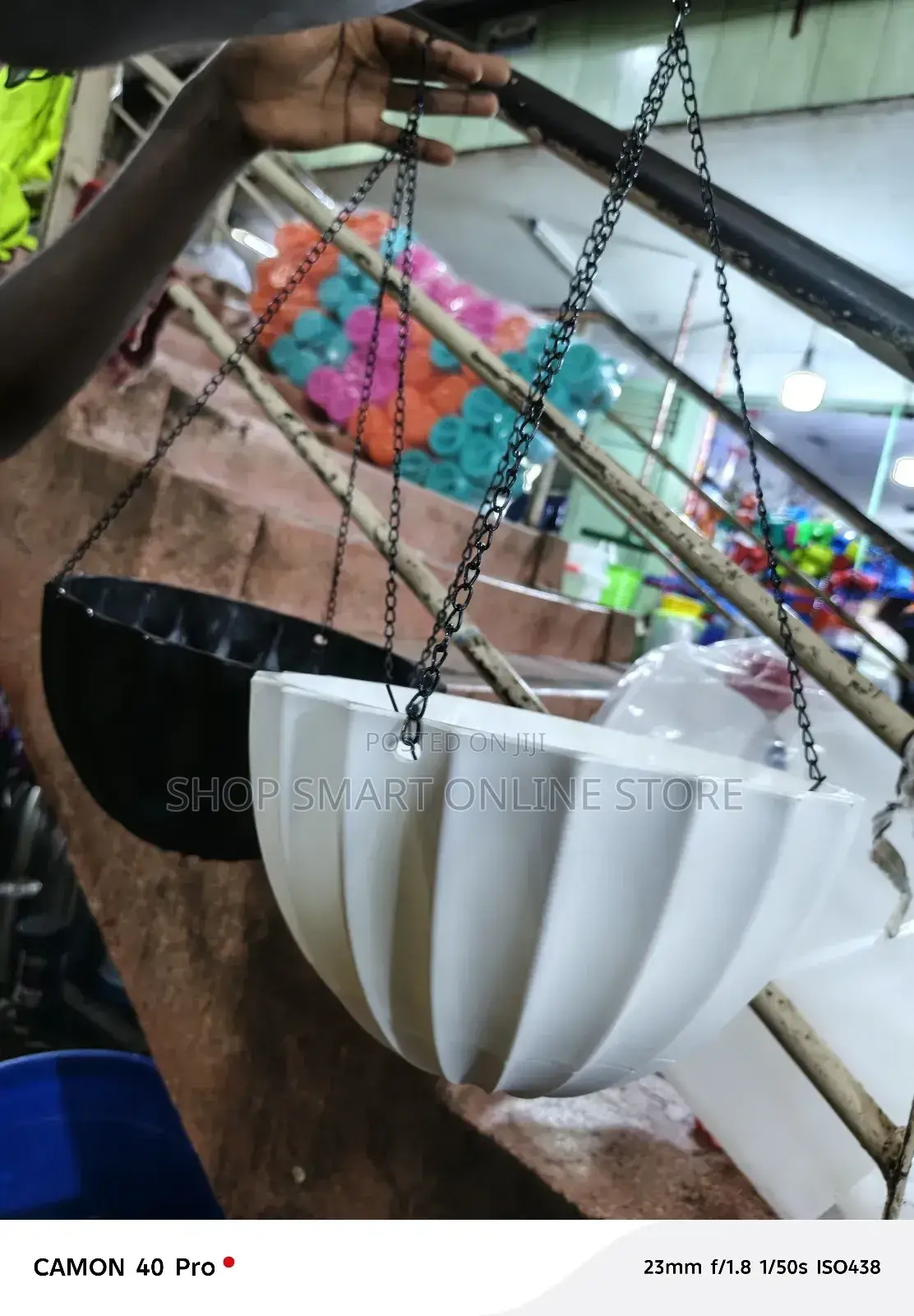 Flower Pots Hanging Chain Hanging Flower Pots