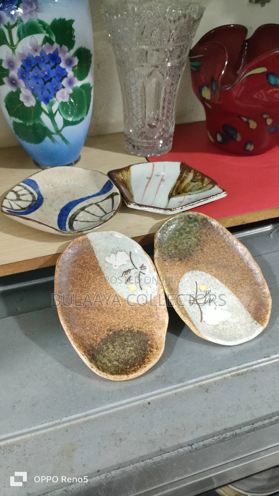 Japanese Used Collection of Small, Decorative Plates