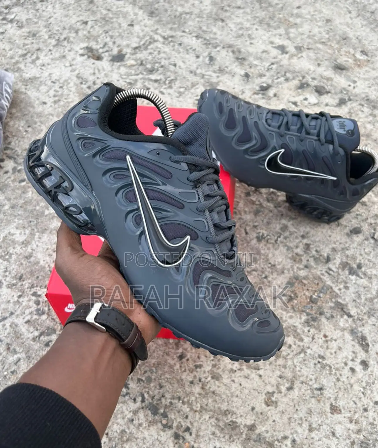 Original Men’S Dark Grey Nike Air Max Drift Plus Sneakers