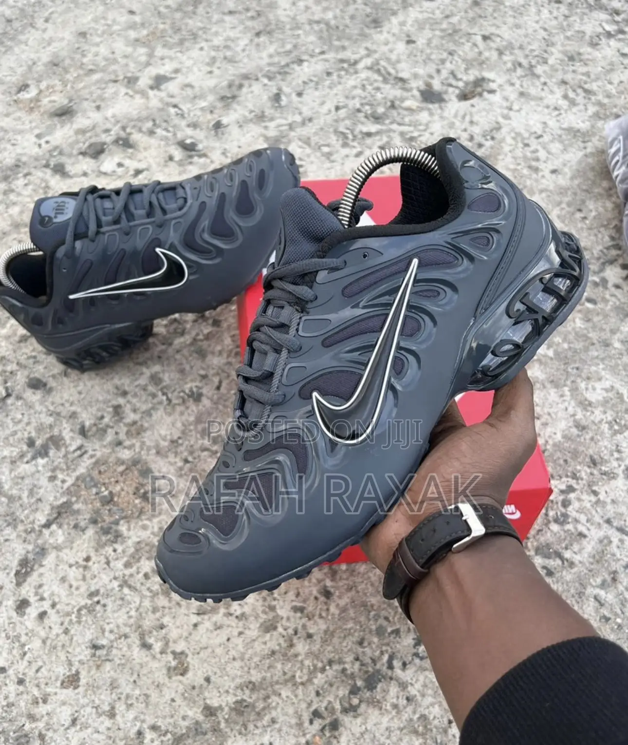 Original Men’S Dark Grey Nike Air Max Drift Plus Sneakers