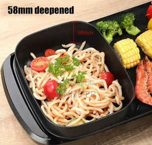 2 in 1 Multifunction Electric BBQ Grill and Hotpot