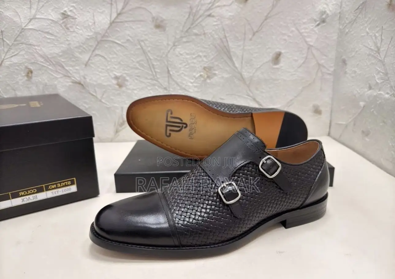Men’S Super Classic Taads Double Monk Strap Oxford Shoes