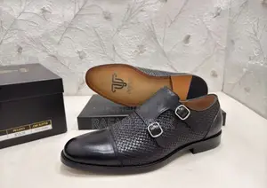Men’S Super Classic Taads Double Monk Strap Oxford Shoes