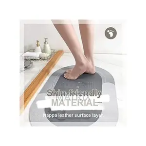 Non-Slip Toilet Bathroom Rugs Carpets- Colour May Vary