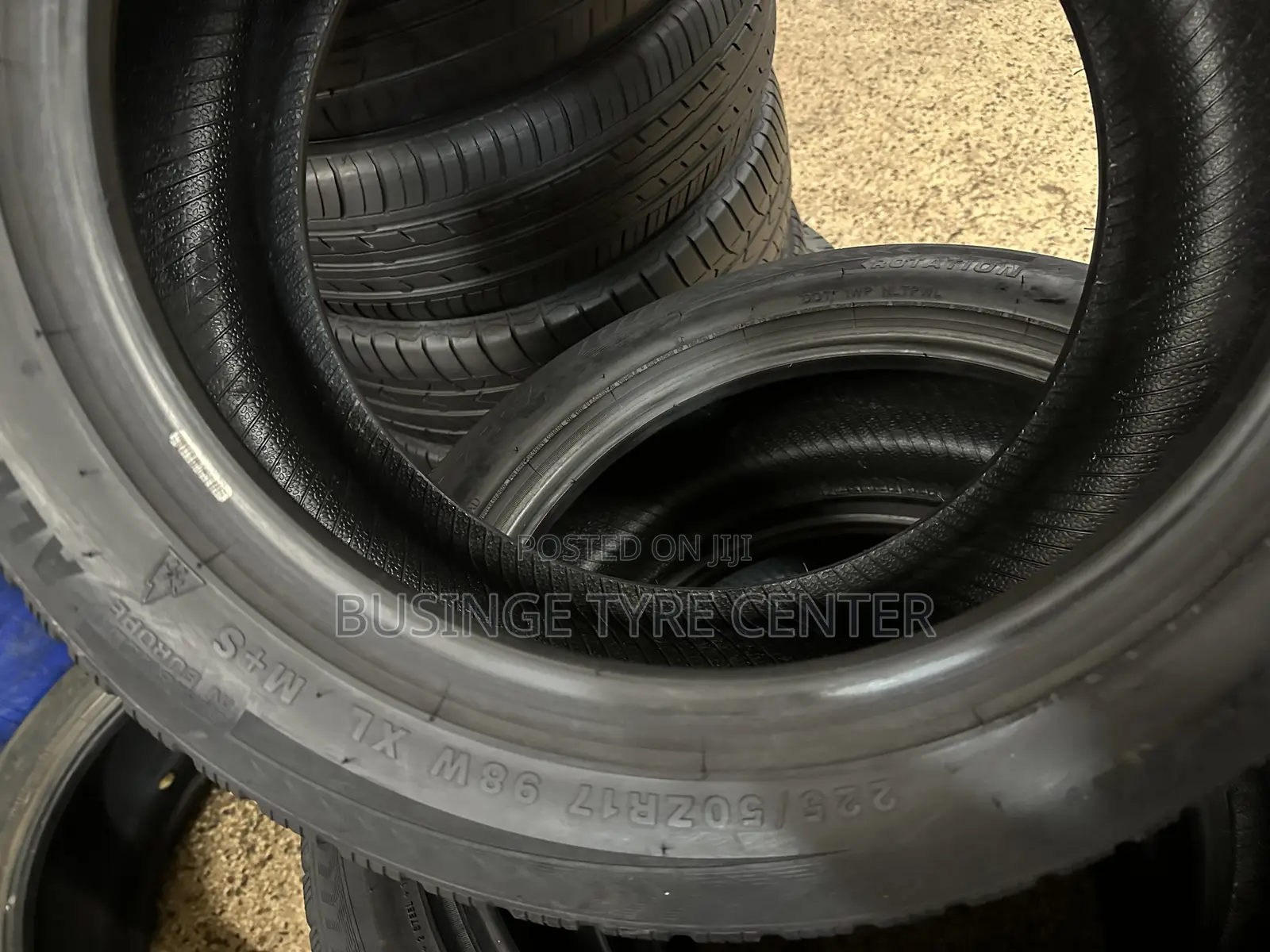 225/50r17 Foreign Used Tires Good Condition