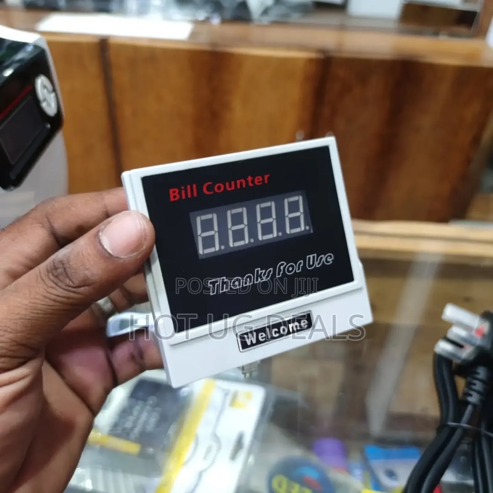 Money Counting Machine - Digital Lcd Display And Controls