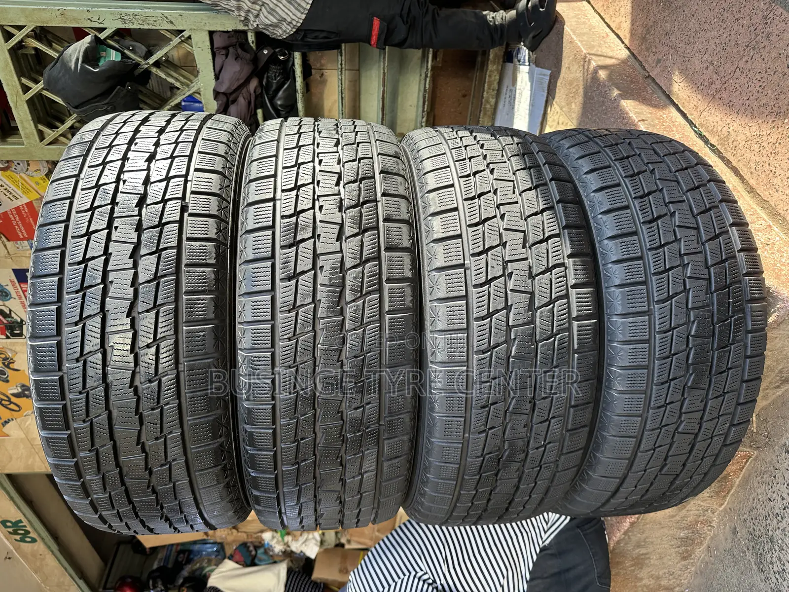 225/60r17 Dunlop Used Tires Good Condition