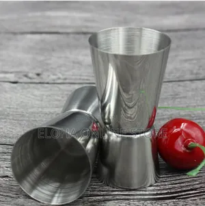 Set of 2 Measuring Cups Cocktail Accessories