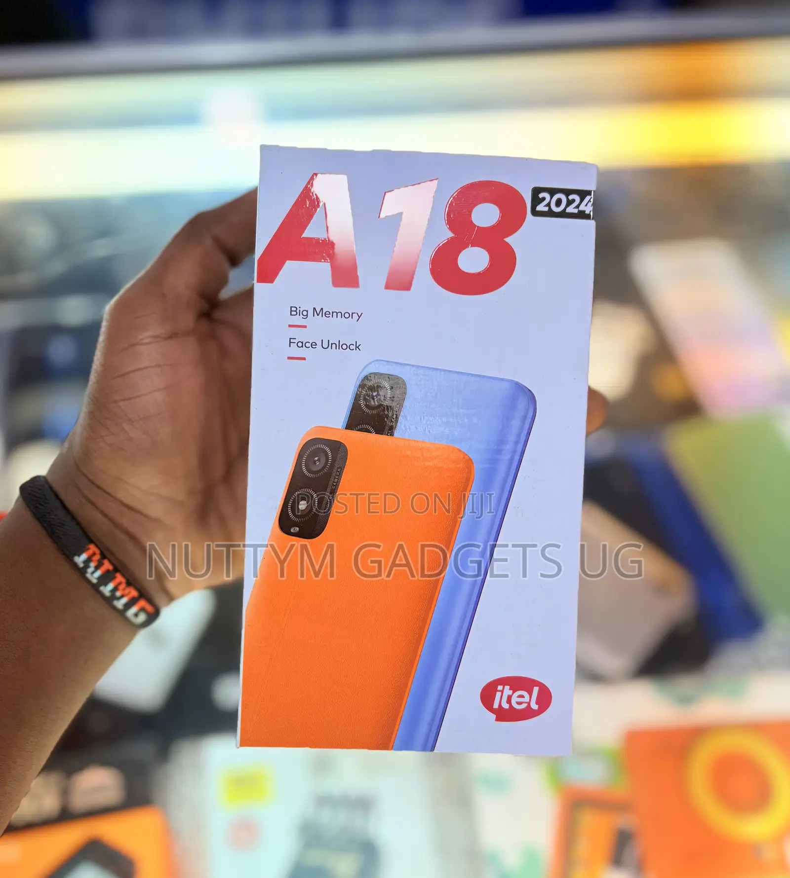 New Itel A18 32 GB Black