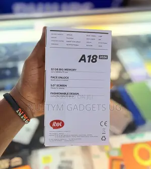 New Itel A18 32 GB Black