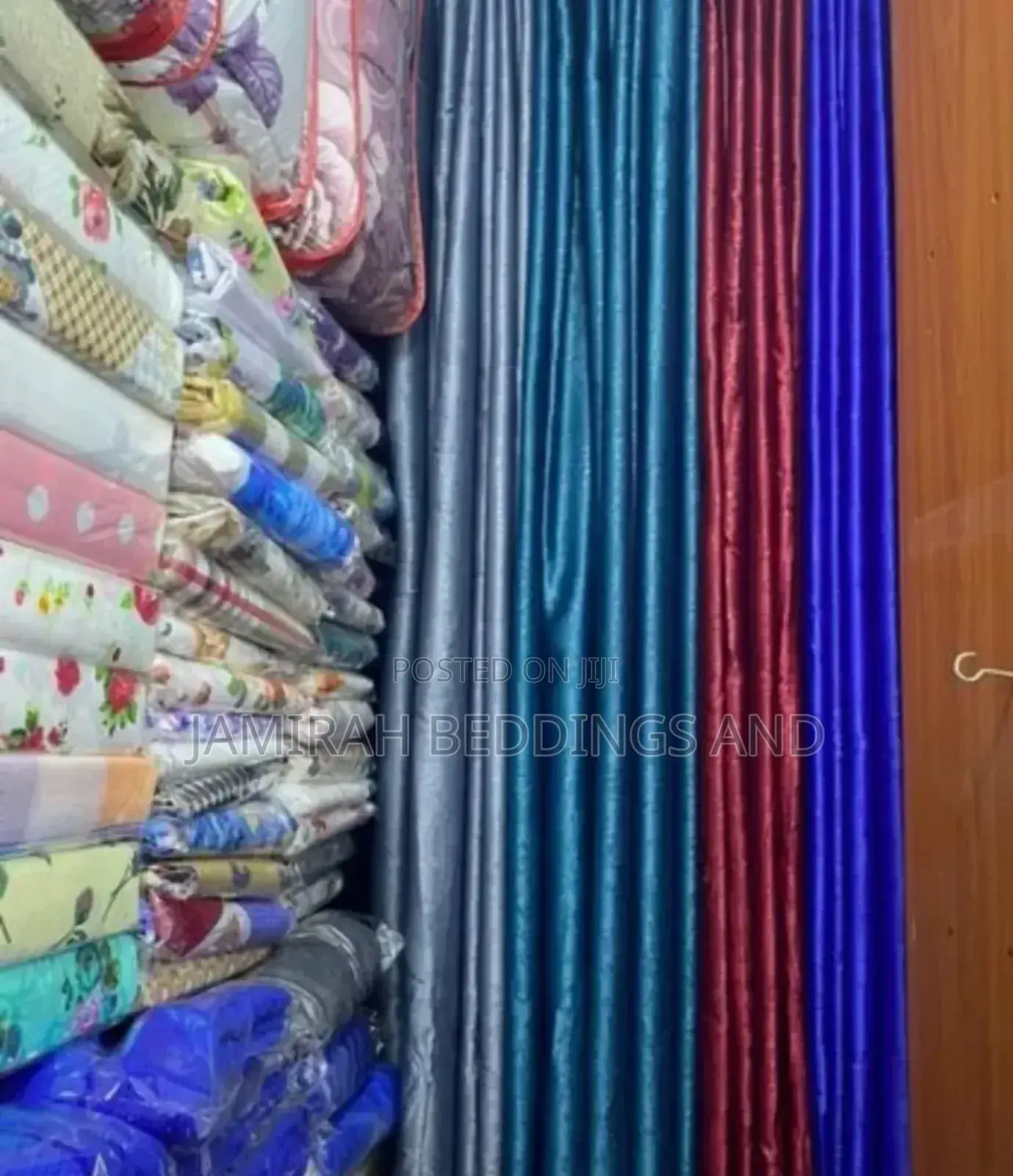Plain Curtains With 3 Meters Each