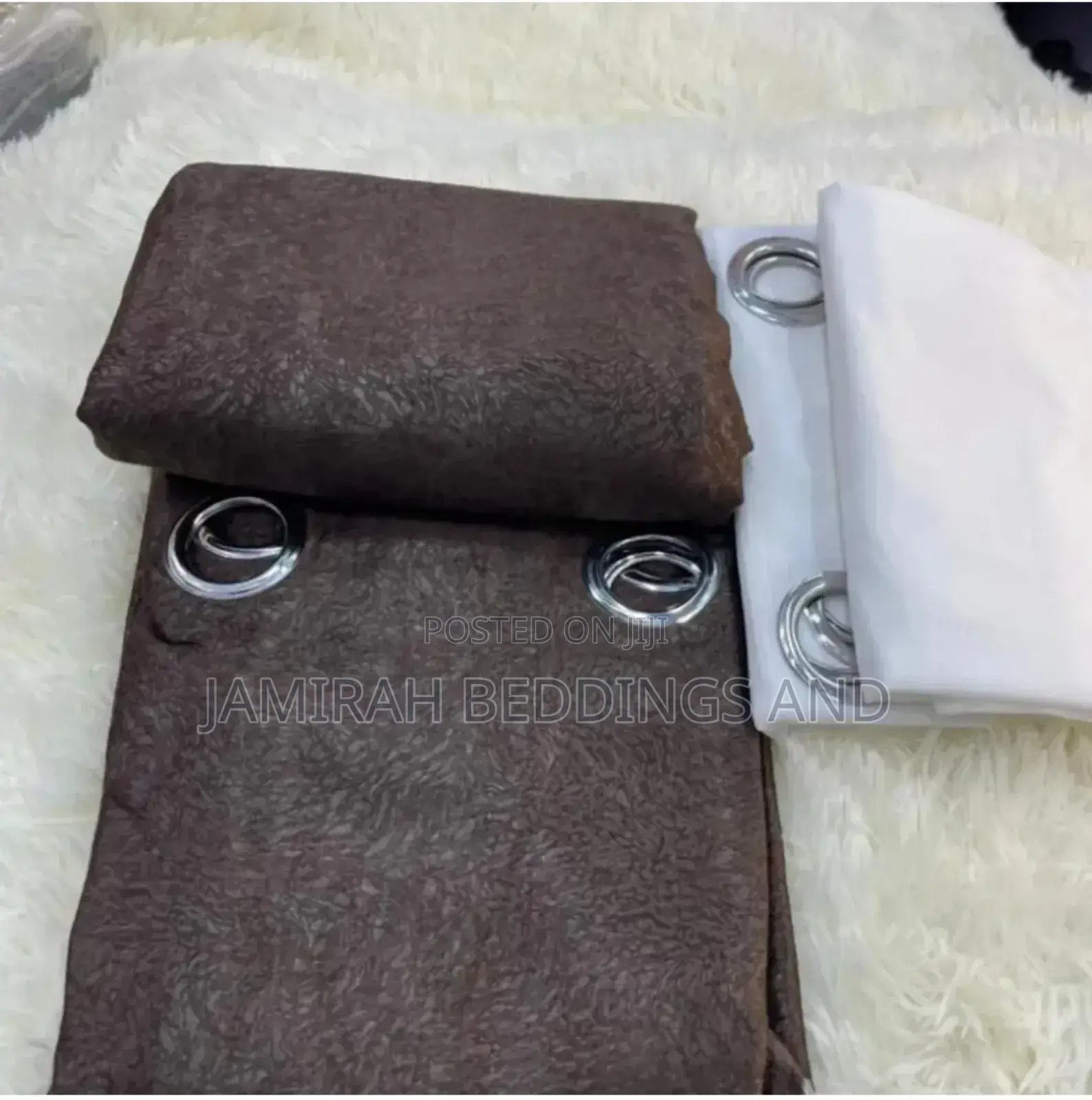Plain Curtains With 3 Meters Each