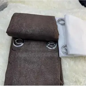 Plain Curtains With 3 Meters Each