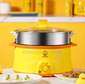 2 Layers Non Stick Electric Food Steamer 28 Cm