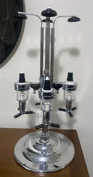 4 Bottles Bar Beverage Liquor Dispenser Drink Shot Dispenser