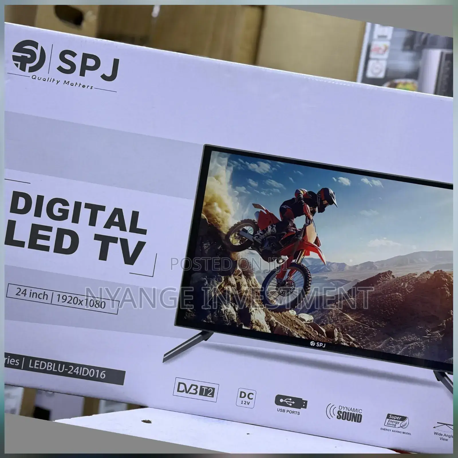 SPJ 24 Digital Tv Set. Led Tv Set SPJ Brand.