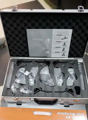 Shure Drum Kit Microphones of 7 Pieces.