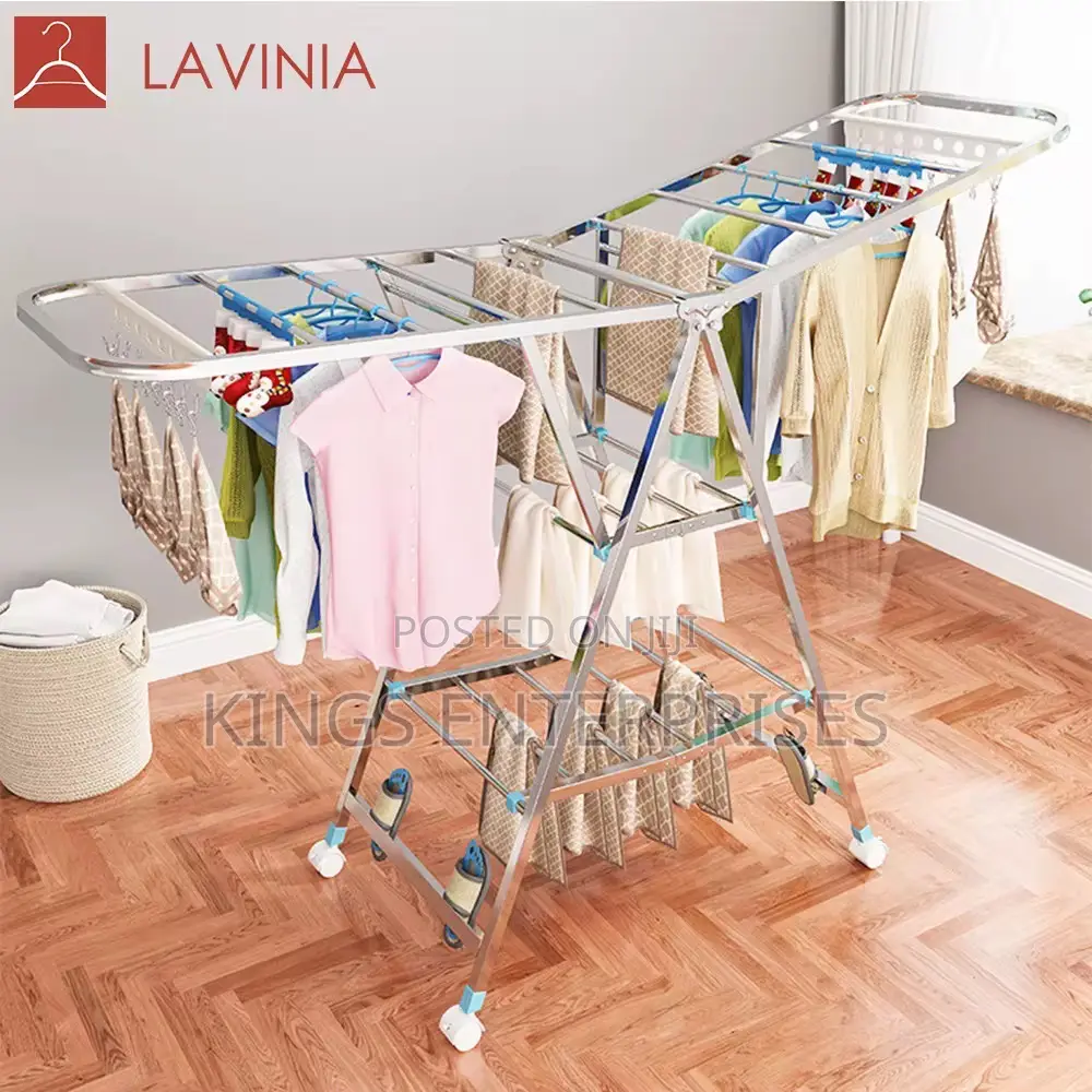 Heavy Duty Foldable Clothes Drying Rack