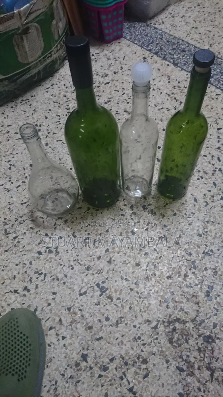 New Empty Wine Bottles