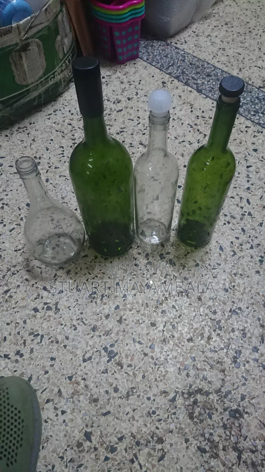 New Empty Wine Bottles