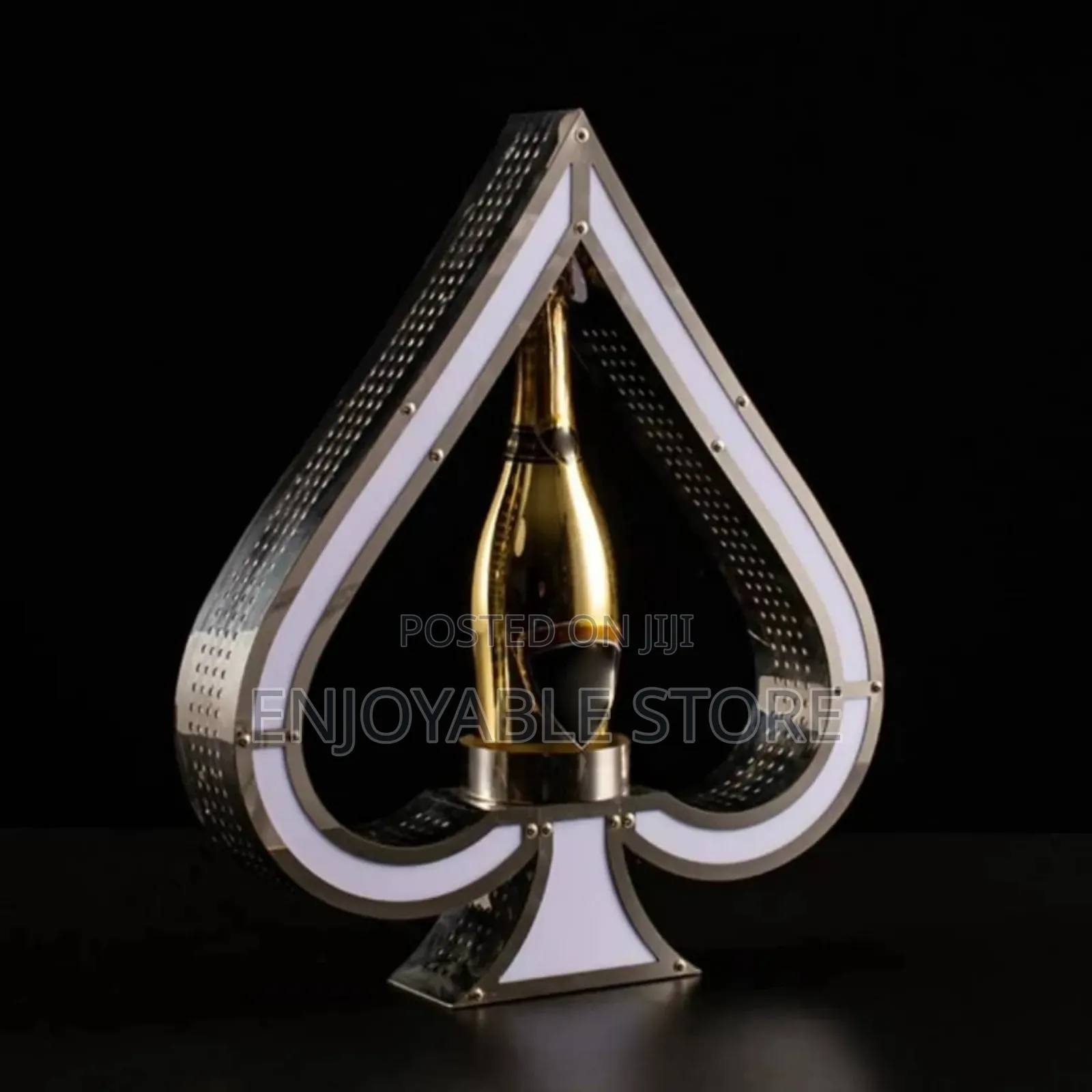 Stainless Wine Display Rack Holder